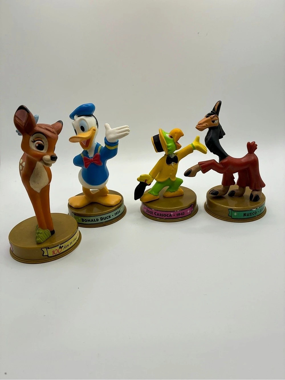 Disney McDonald's Disney 100 Years of Magic Figurine Lot Multicolor